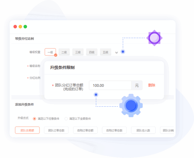 快速等级设置